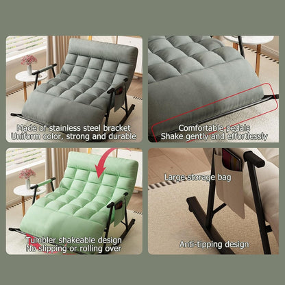 Adjustable Headrest Recliner Chair – Multi-Position Lounge Seating