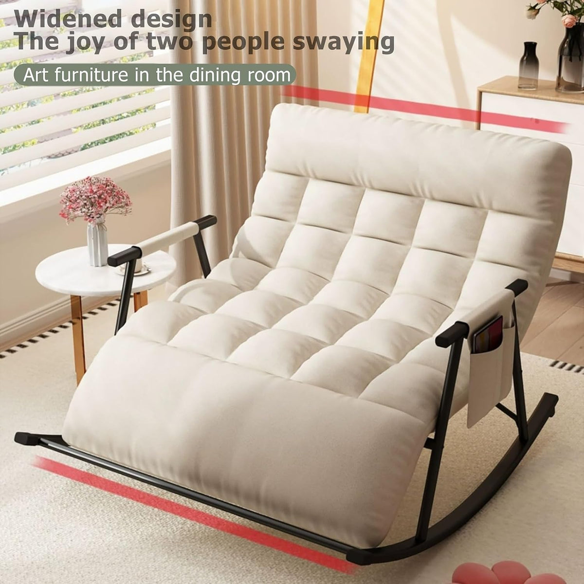Adjustable Headrest Recliner Chair – Multi-Position Lounge Seating