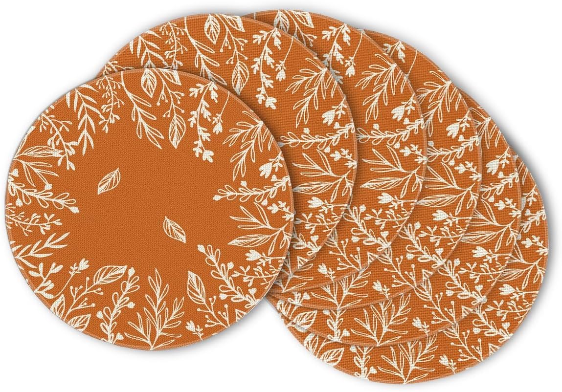 Pumpkin & Eucalyptus Fall Table Runner – Thanksgiving Table Décor