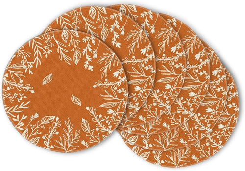 Pumpkin & Eucalyptus Fall Table Runner – Thanksgiving Table Décor