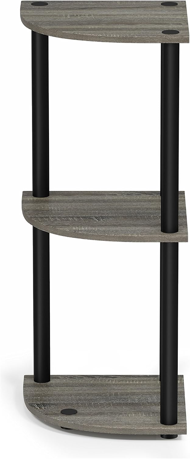 3-Tier Corner Display Shelf – Space-Saving Storage Rack