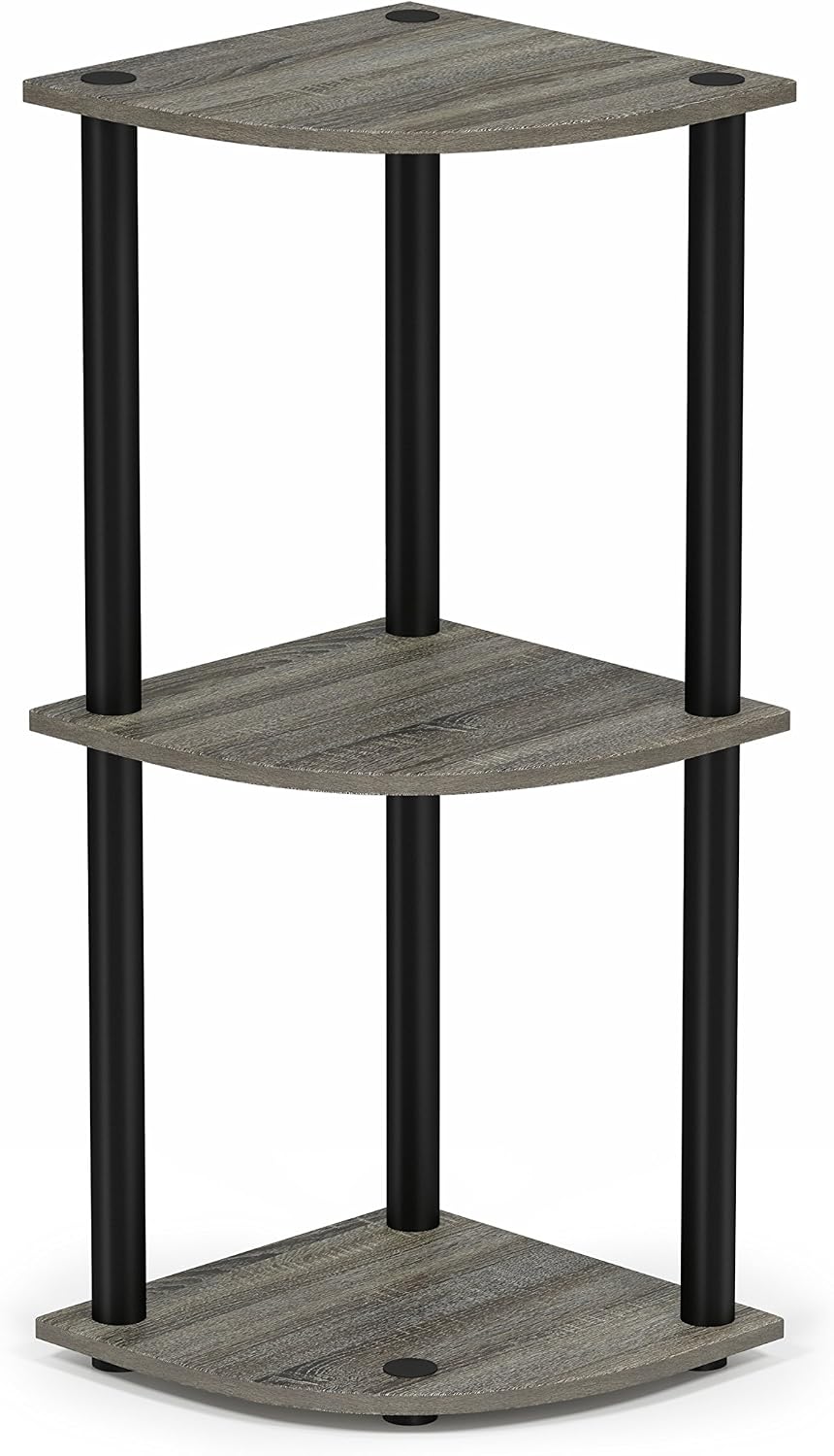 3-Tier Corner Display Shelf – Space-Saving Storage Rack